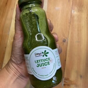 Lettuce juice